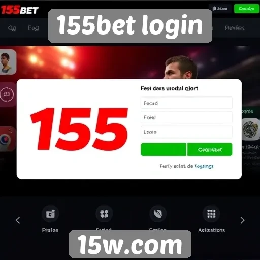 Avaliação das funcionalidades do site 155bet login